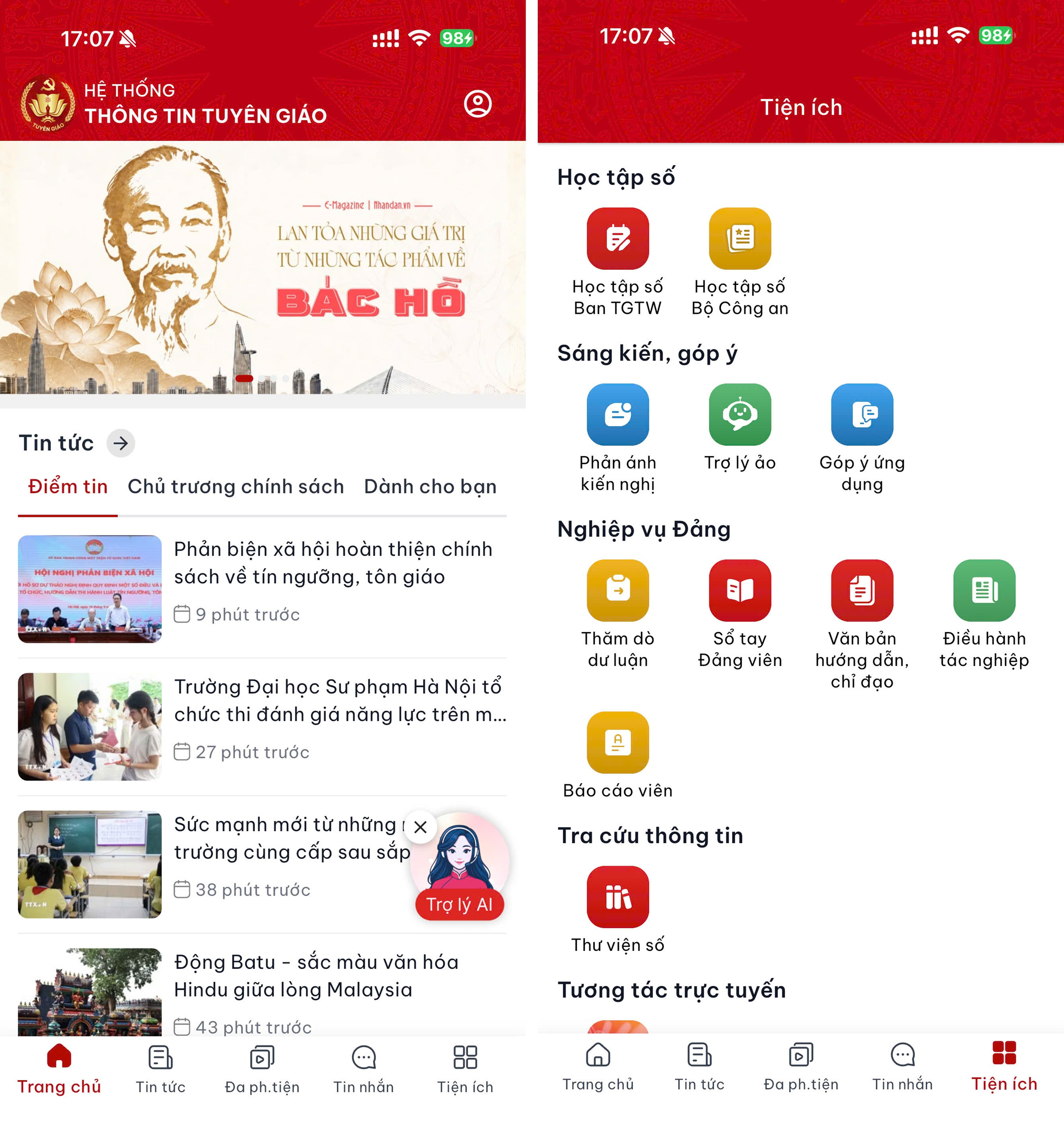 các bước